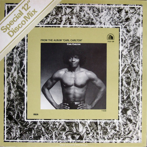 Carl Carlton : She's A Bad Mama Jama (She's Built, She's Stacked) (Special 12" Disco Mix) (12")