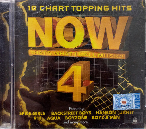 Various : Now That's What I Call Music! 4 (CD, Comp)