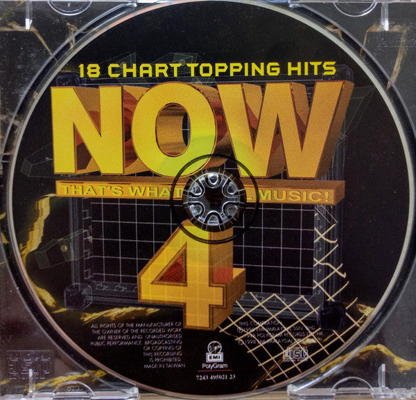 Various : Now That's What I Call Music! 4 (CD, Comp)