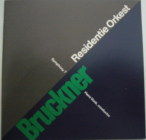 Anton Bruckner, Hans Vonk , Conductor - Residentie Orkest : Symphony 7 (CD, RE)