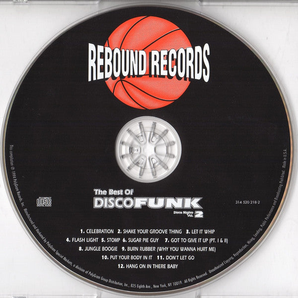 Various : The Best Of Disco Funk (Disco Nights Vol. 2) (CD, Comp, RE)
