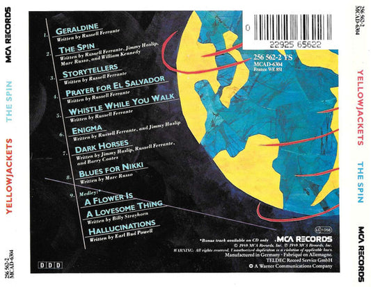 Yellowjackets : The Spin (CD, Album)