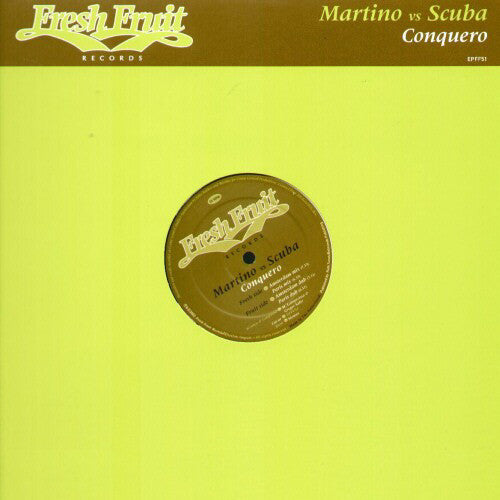 Martino Vs. Scuba (3) : Conquero (12")