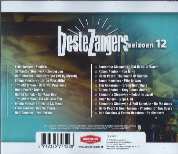 Beste Zangers : Beste Zangers Seizoen 12 (CD, Album)