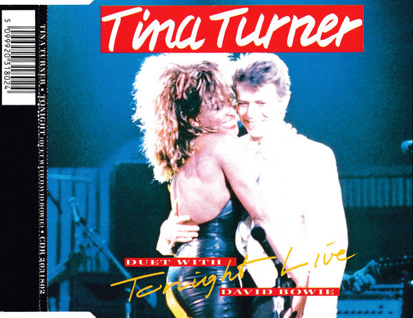 Tina Turner Duet With David Bowie : Tonight (Live) (CD, Maxi)