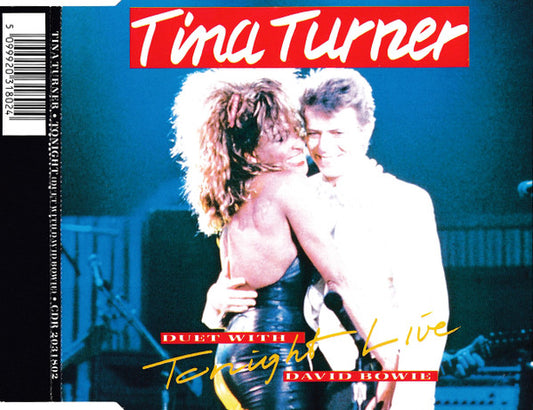 Tina Turner Duet With David Bowie : Tonight (Live) (CD, Maxi)