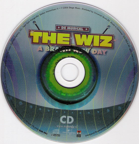 Originele Nederlandse Cast "The Wiz" : The Wiz - De Musical - A Brand New Day (CD, Album + DVD)