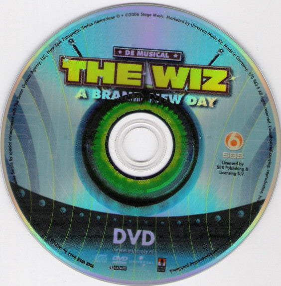 Originele Nederlandse Cast "The Wiz" : The Wiz - De Musical - A Brand New Day (CD, Album + DVD)