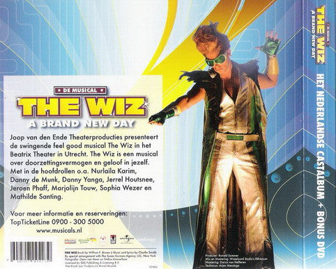 Originele Nederlandse Cast "The Wiz" : The Wiz - De Musical - A Brand New Day (CD, Album + DVD)
