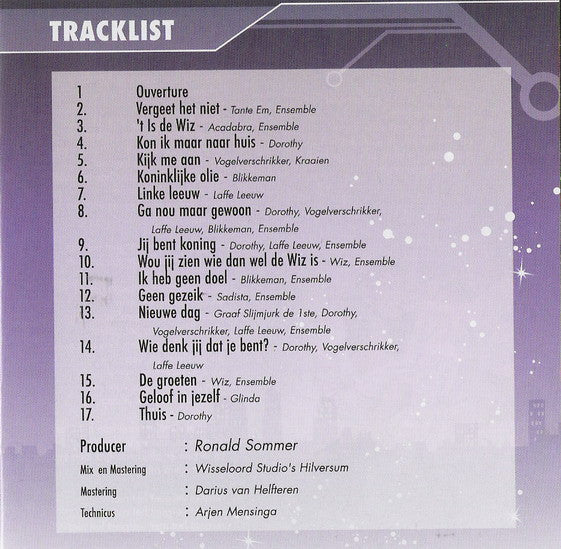 Originele Nederlandse Cast "The Wiz" : The Wiz - De Musical - A Brand New Day (CD, Album + DVD)