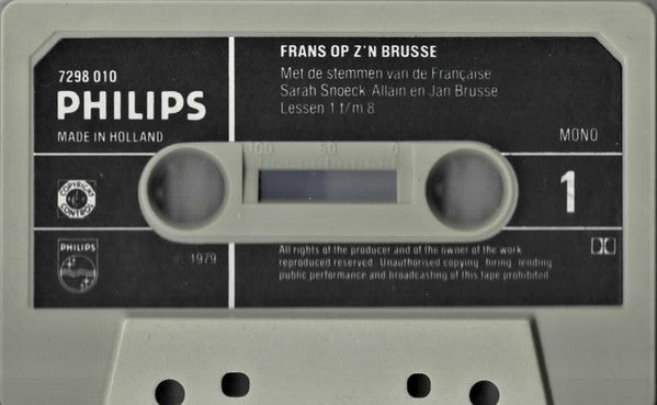 Jan Brusse : Frans Op Z'n Brusse (Cass, Mono)