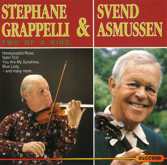 Stéphane Grappelli & Svend Asmussen : Two Of A Kind (CD, Album)