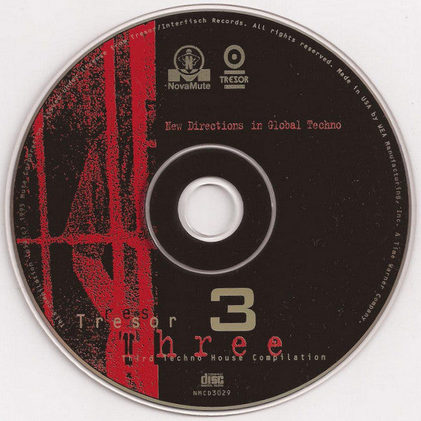 Various : Tresor 3 (New Directions In Global Techno) (CD, Comp)