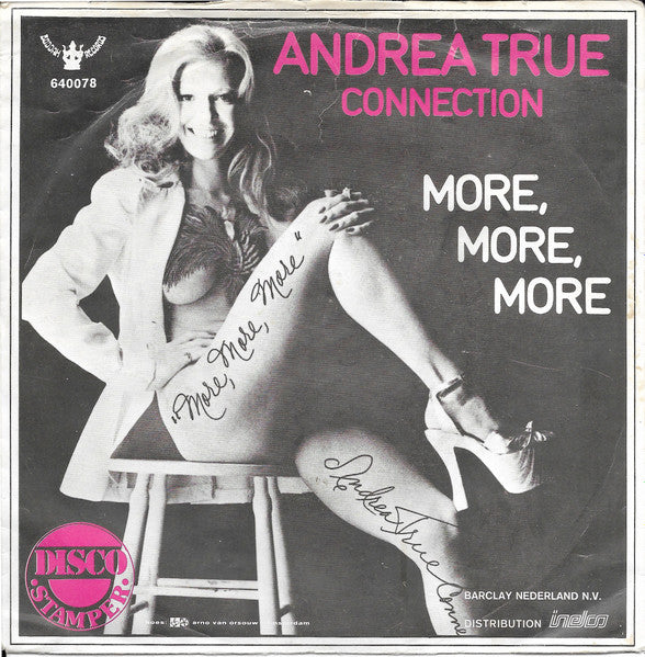 Andrea True Connection : More, More, More (7", Single)