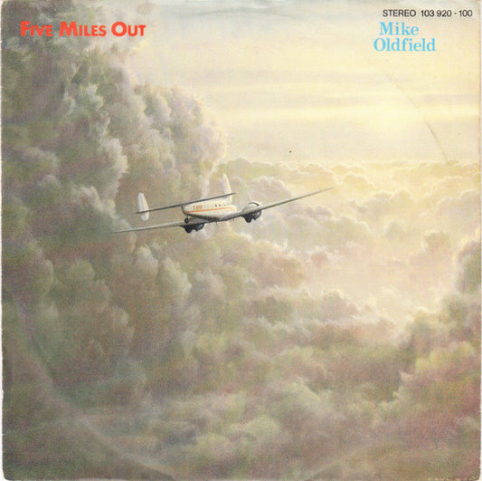 Mike Oldfield : Five Miles Out (7", Single)