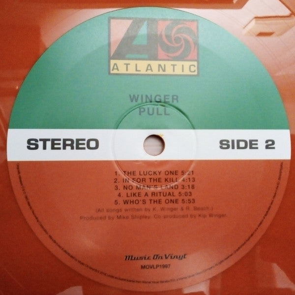 Winger : Pull (LP, Ltd, Num, RE, Ora)