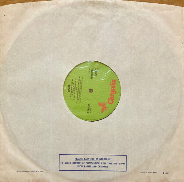 Jethro Tull : Benefit (LP, Album, Gre)