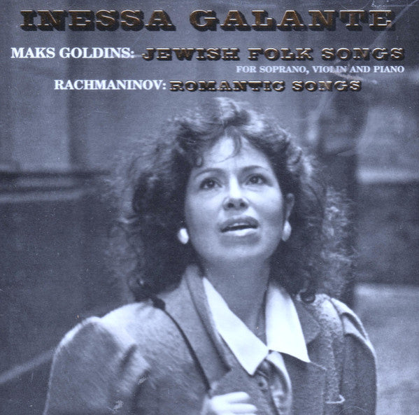 Inese Galante : Inessa Galante: Eighteen Jewish Folk Songs (CD, Album)