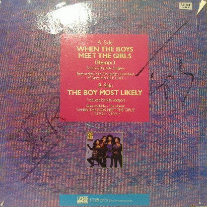 Sister Sledge : When The Boys Meet The Girls (12")