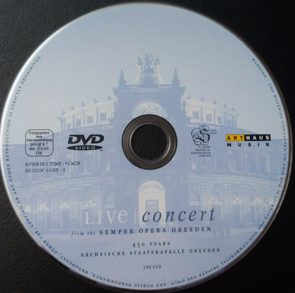Richard Strauss - Saxon State Orchestra, Dresden*, Karl Böhm : Live Concert From The Semper Opera Dresden (DVD-V)