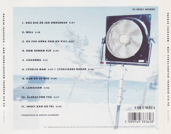 Patrik Isaksson : När Verkligheten Tränger Sig På (CD, Album)