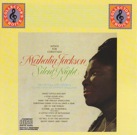 Mahalia Jackson : Silent Night - Songs For Christmas (CD, Album, RE, Cin)