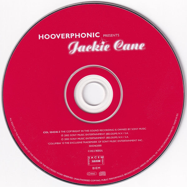 Hooverphonic : Hooverphonic Presents Jackie Cane (CD, Album)