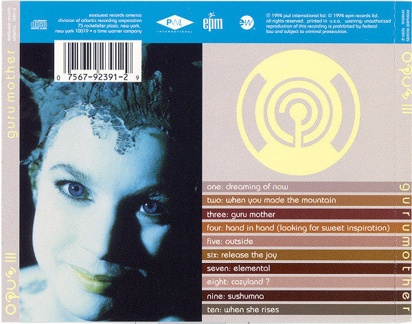 Opus III : Guru Mother (CD, Album, P/Mixed)