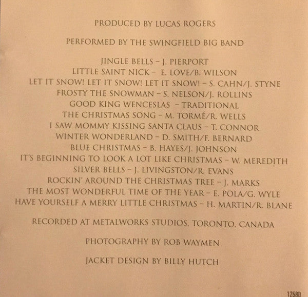 The Swingfield Big Band : Sleigh Bell Swing (CD, Album)