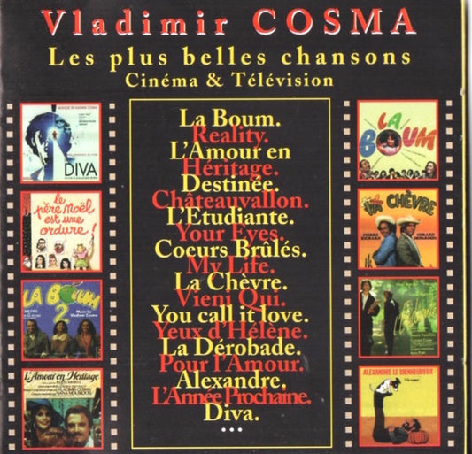 Vladimir Cosma : Les Plus Belles Chansons Cinéma & Télévision (2xCD, Comp)