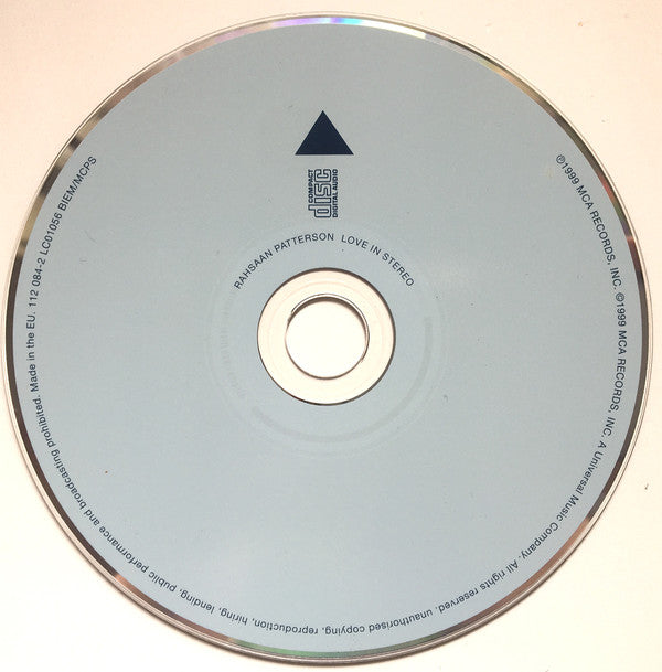 Rahsaan Patterson : Love In Stereo (CD, Album)