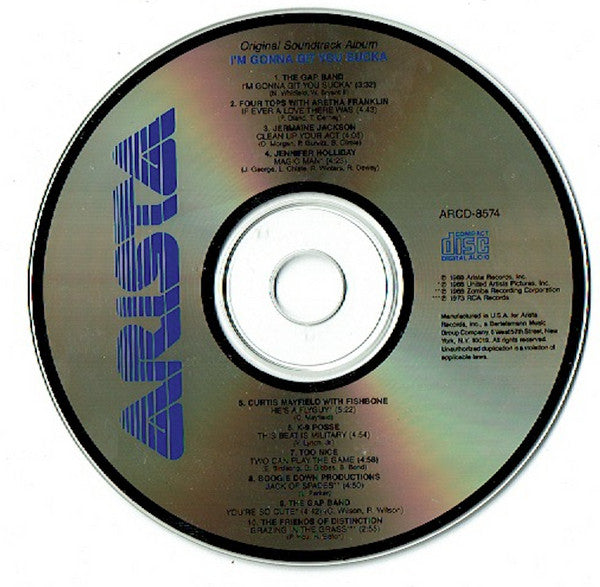 Various : I'm Gonna Git You Sucka (Original Soundtrack Album) (CD, Comp)