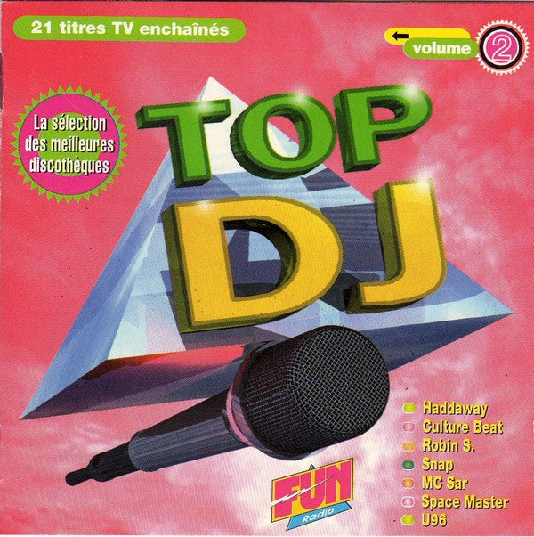 Various : Top DJ Volume 2 (CD, Comp, P/Mixed)