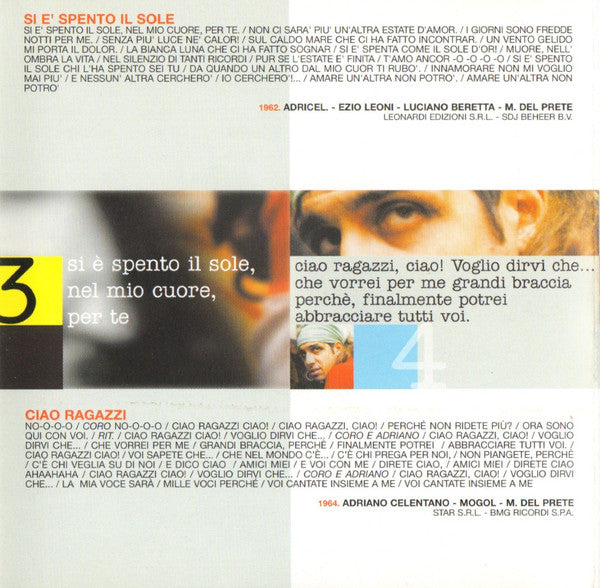 Adriano Celentano : Le Volte Che Celentano E' Stato 1 (CD, Comp)