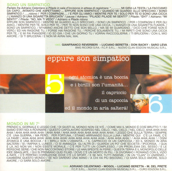 Adriano Celentano : Le Volte Che Celentano E' Stato 1 (CD, Comp)