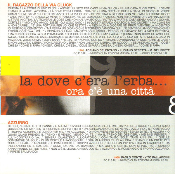 Adriano Celentano : Le Volte Che Celentano E' Stato 1 (CD, Comp)