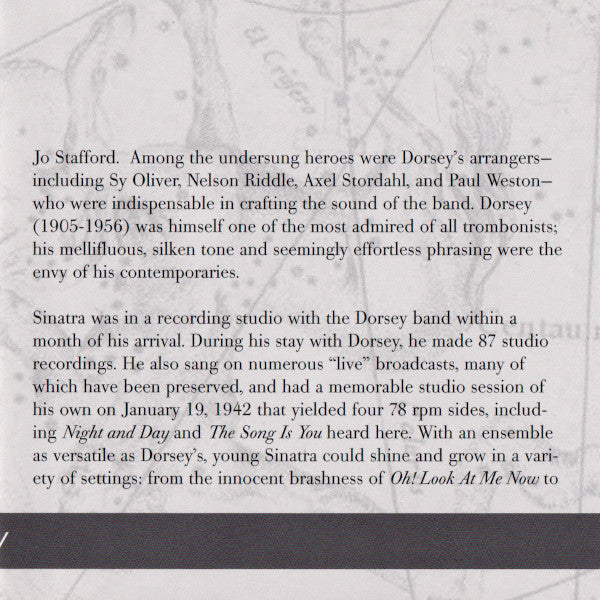 Frank Sinatra & Tommy Dorsey : Voice Of The Century (CD, Comp, RM)
