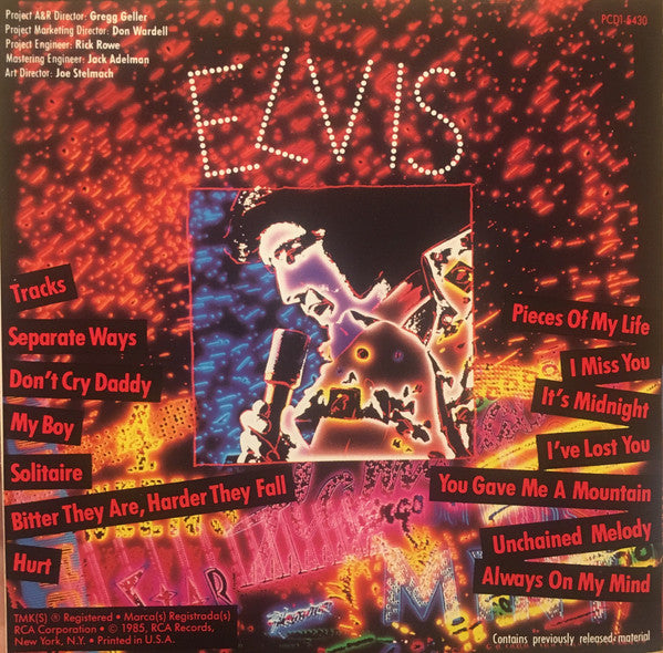 Elvis Presley : Always On My Mind (CD, Comp, RP, JVC)