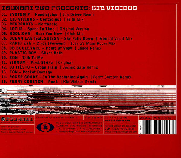 Kid Vicious : Tsunami Two (CD, Comp, Mixed)