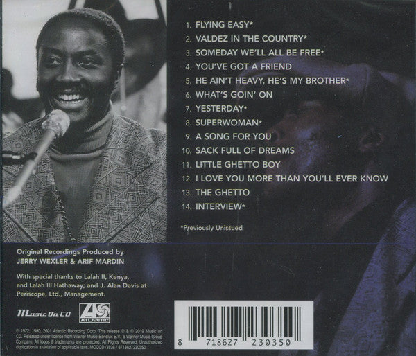Donny Hathaway : These Songs For You, Live! (CD, Comp, RE)