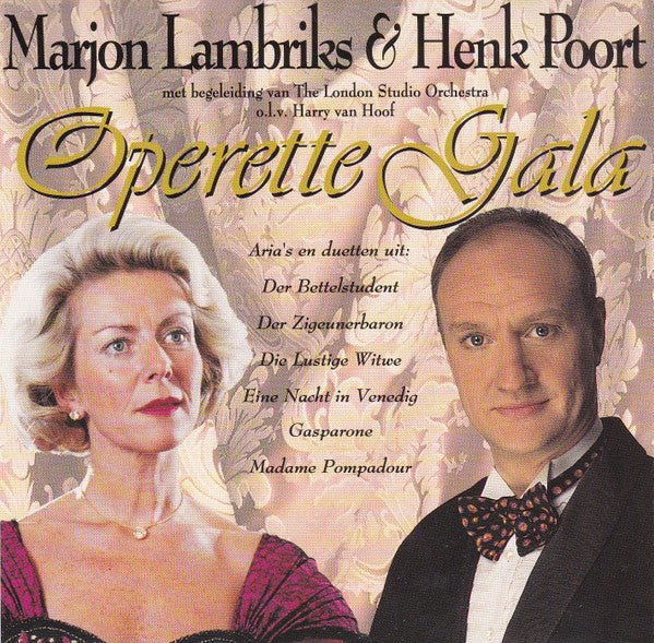 Marjon Lambriks & Henk Poort : Operette Gala (CD, Album)