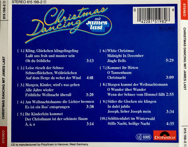 James Last : Christmas Dancing (CD, Album, Mixed)
