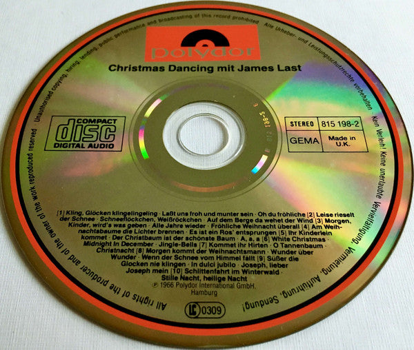 James Last : Christmas Dancing (CD, Album, Mixed)