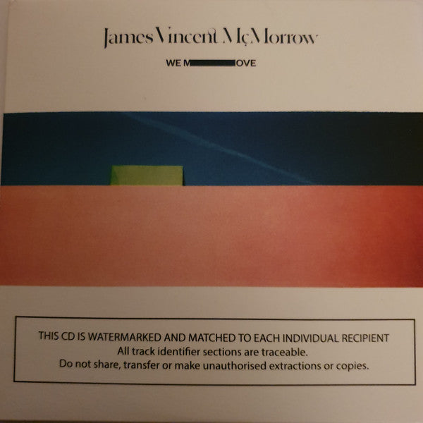 James Vincent McMorrow : We Move (CDr, Album, Promo, Car)