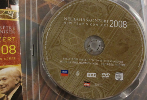 Georges Prêtre - Wiener Philharmoniker The Director's Cut By Brian Large : New Year's Concert 2008 (DVD-V, NTSC)