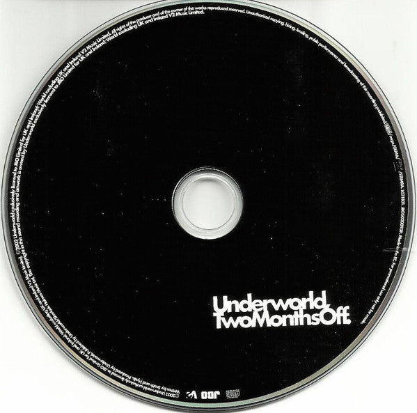 Underworld : Two Months Off (CD, Single, Promo)