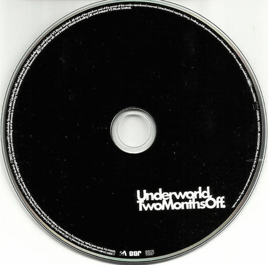 Underworld : Two Months Off (CD, Single, Promo)