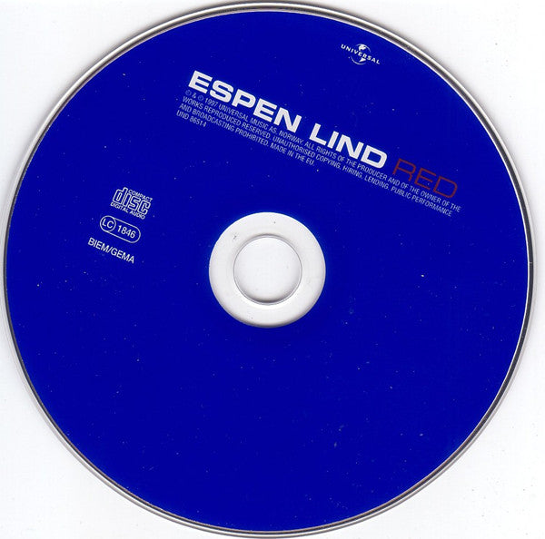 Espen Lind : Red (CD, Album)