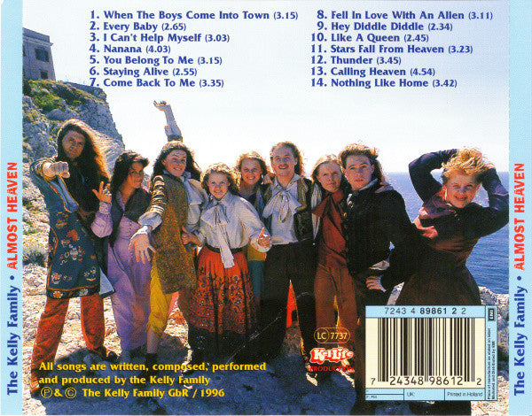 The Kelly Family : Almost Heaven (CD, Album, Num)