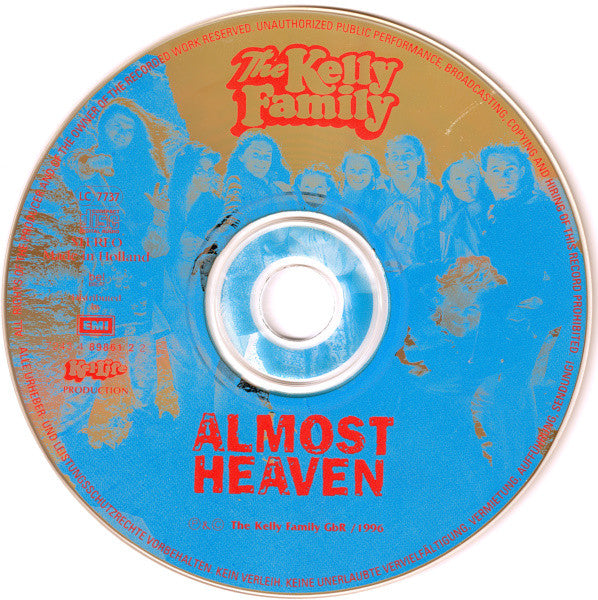 The Kelly Family : Almost Heaven (CD, Album, Num)